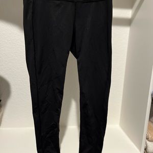 Athleta capri leggings. Back shiny. Medium